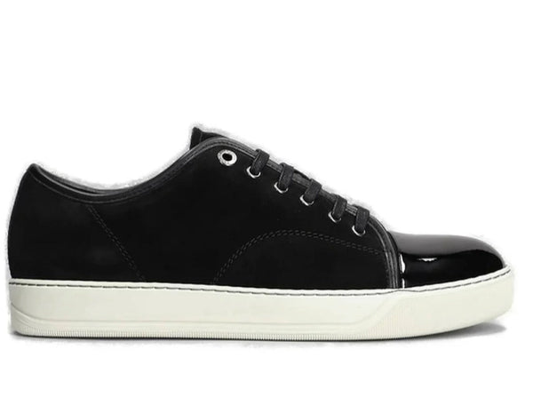 LANVIN SUED CAPTOE SHOES